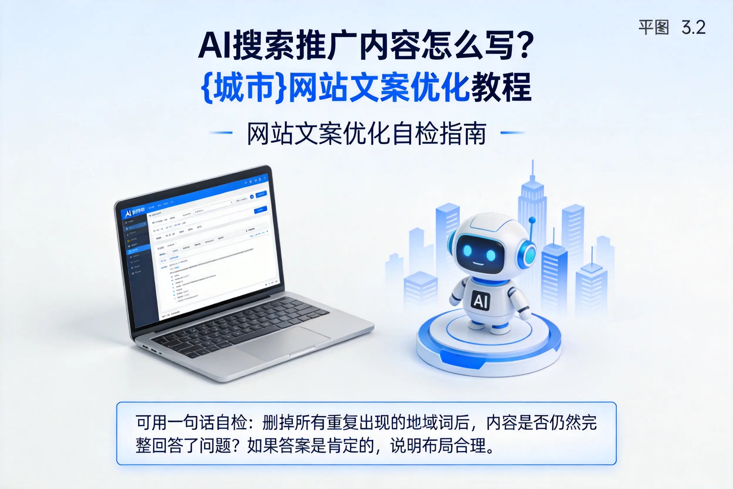 AI搜索推广内容怎么写?宿迁网站文案优化教程