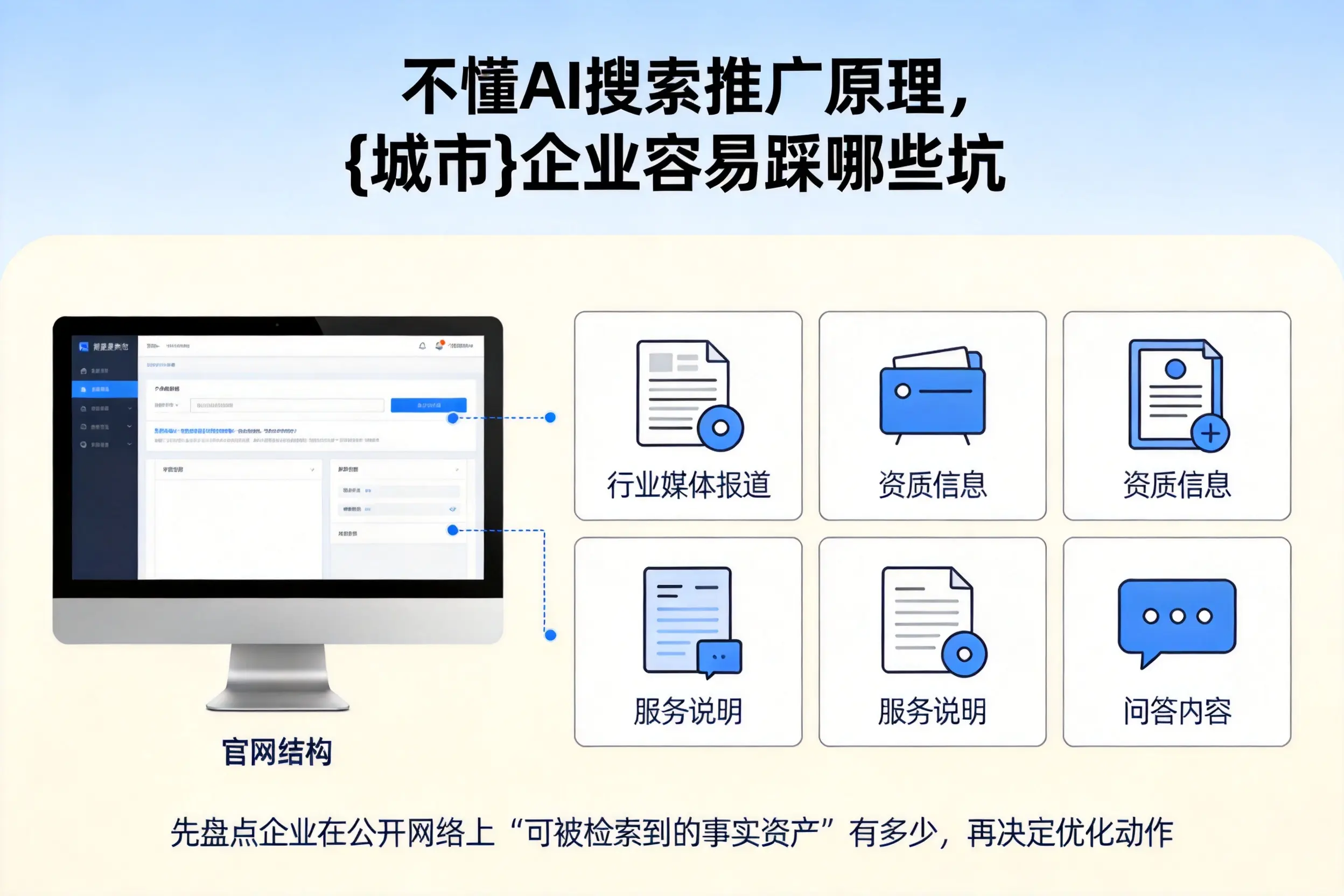 不懂AI搜索推广原理,宿迁企业容易踩哪些坑