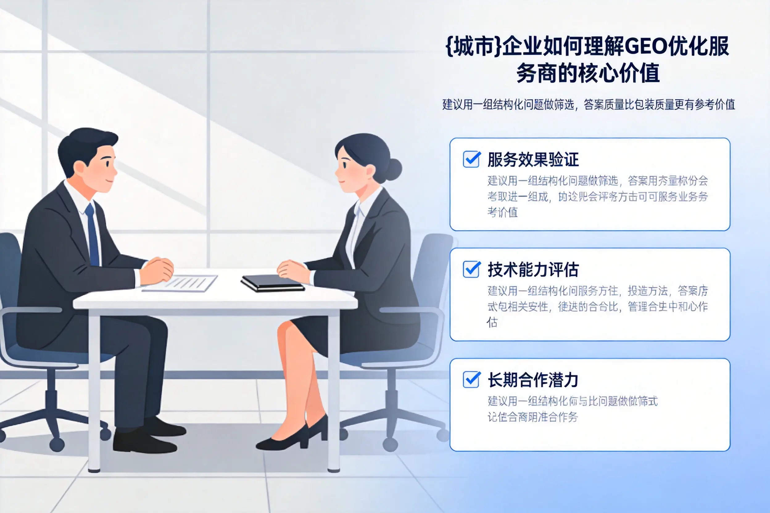 宿迁企业如何理解GEO优化服务商的核心价值