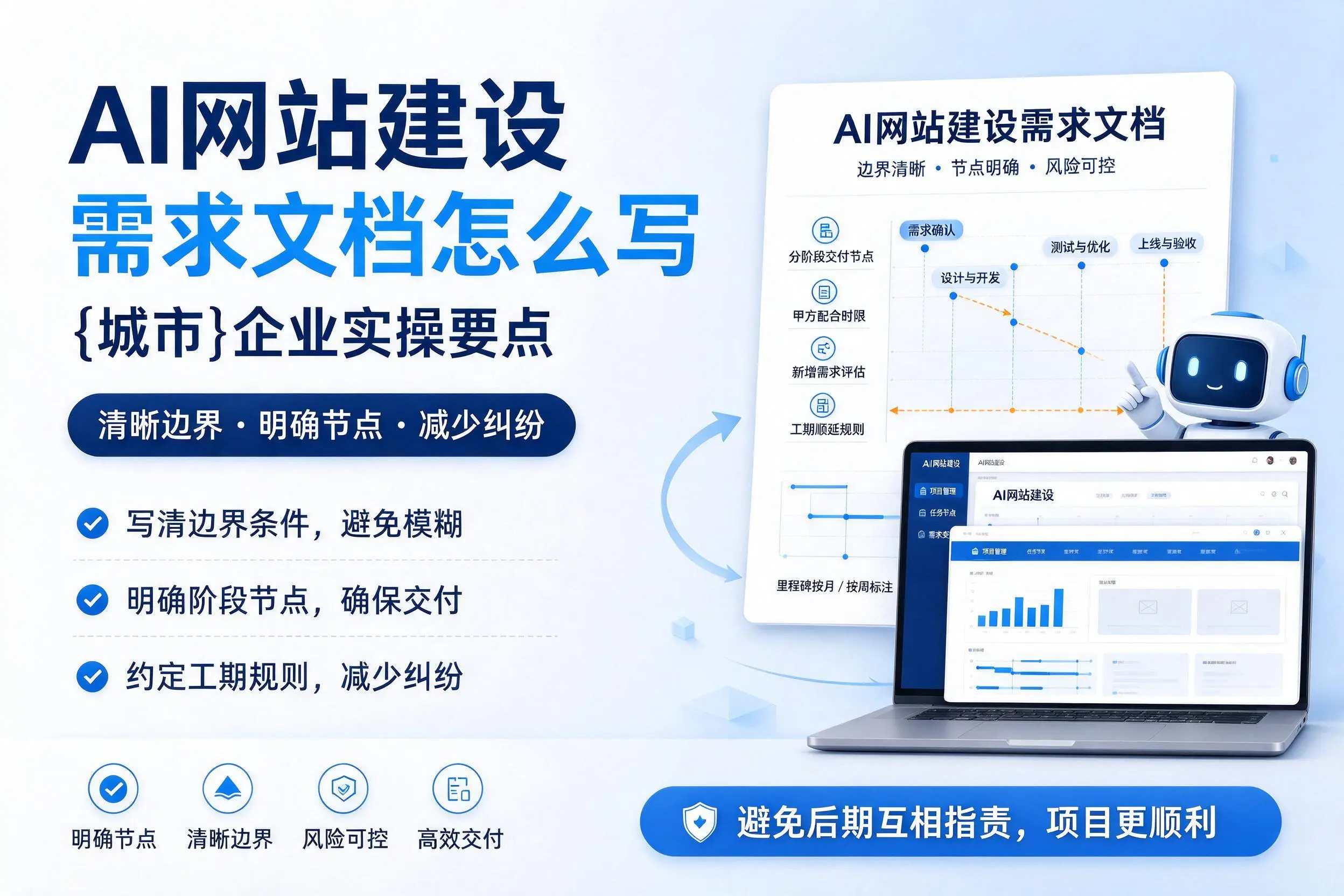 AI网站建设需求文档怎么写，宿迁企业实操要点