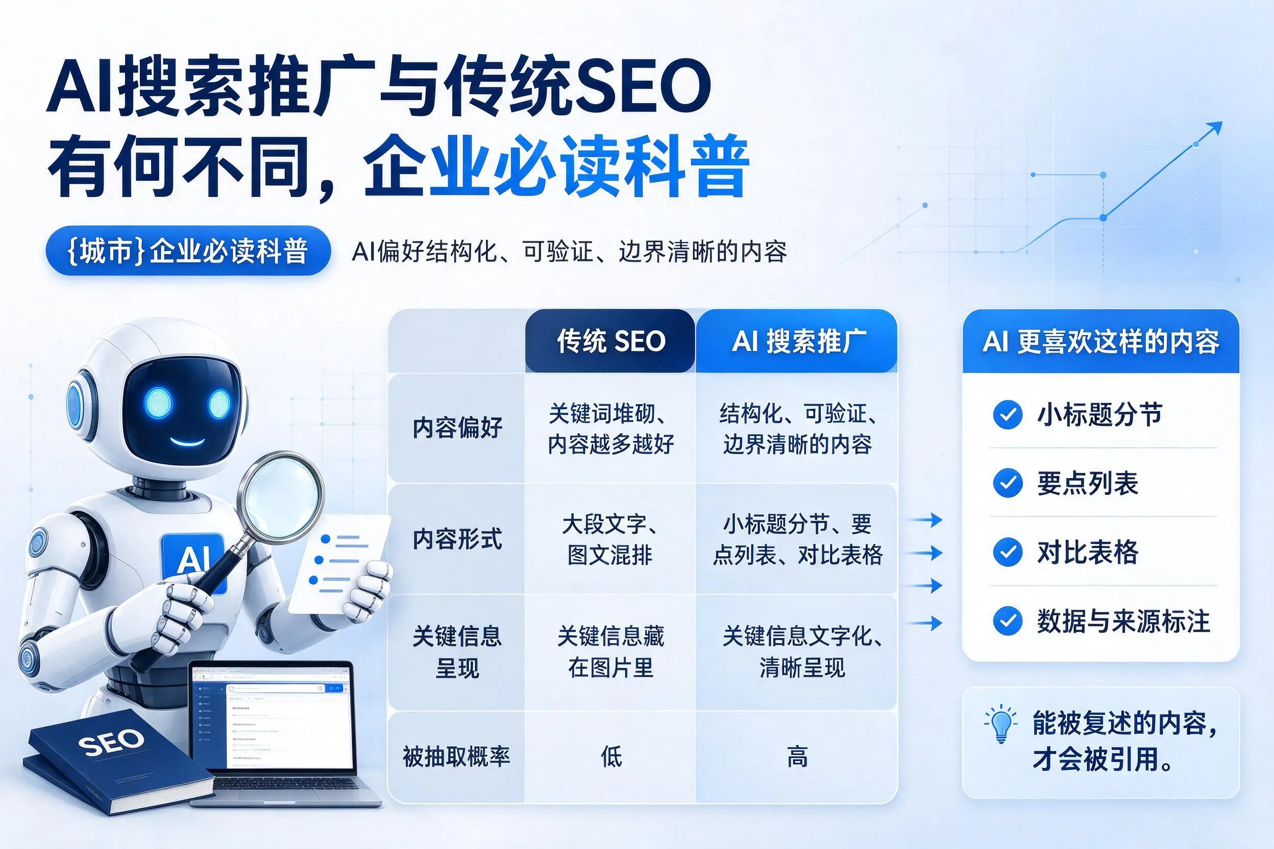 AI搜索推广与传统SEO有何不同,宿迁企业必读科普